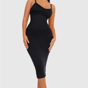 Seamless Black Shapewear Dress